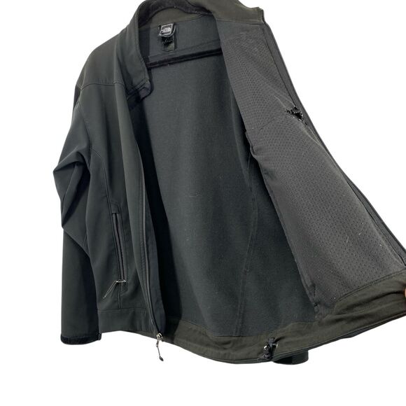 The North Face Women Windwall Jackets Medium Black Soft Shell Full Zip - Picture 5 of 15